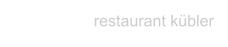 restaurant kübler