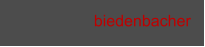 biedenbacher